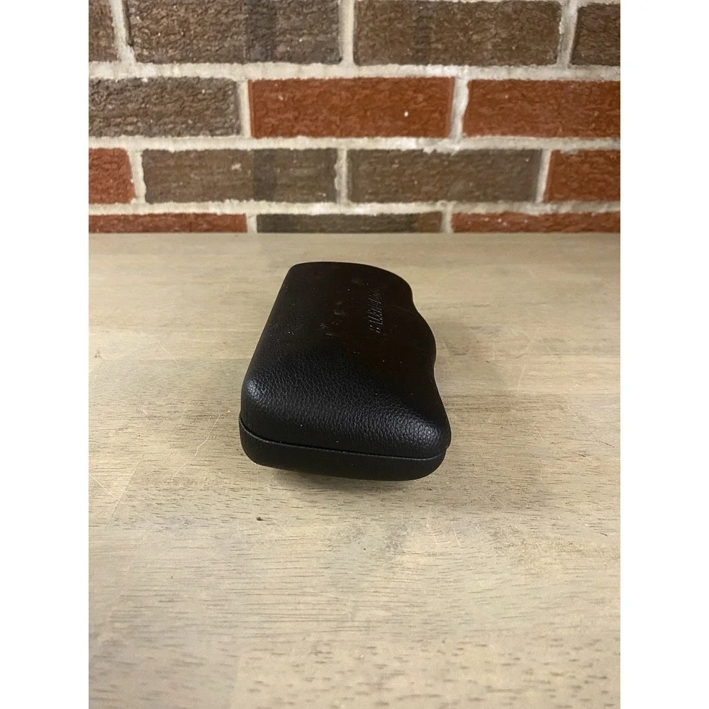 Balenciaga Eyeglasses Case Black‎ Hard Clamshell Authentic Designer